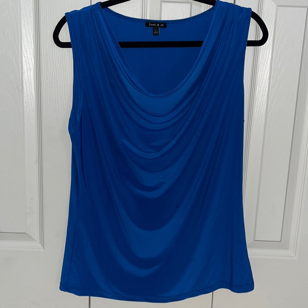 Woman’s Blue Blouse - Size Large